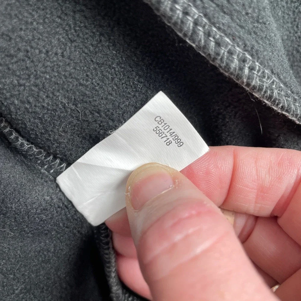 Army West Point Jacket Mens M Gray Champion Full Zip Fleece Lined Performance
